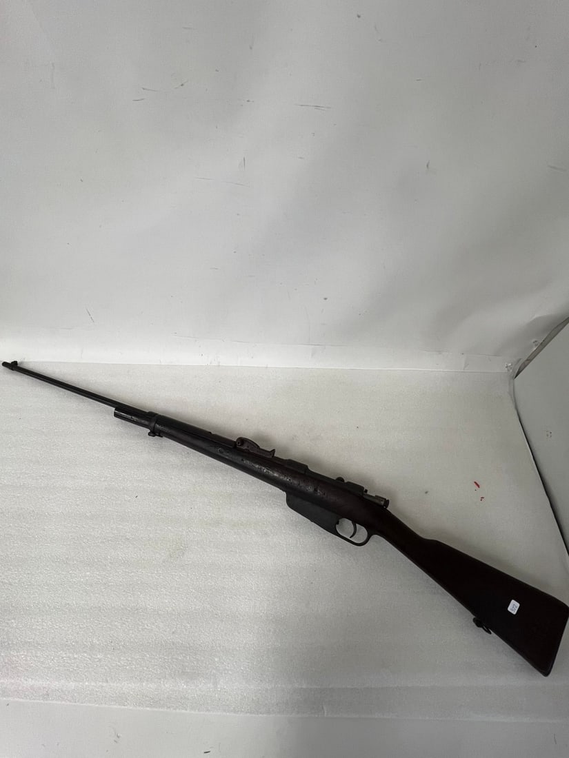 Small Caliber Rifle. Early . Italian 1922: Rega Fabrica Armi Brescia. Dated on the stock 1922 50 1/2"