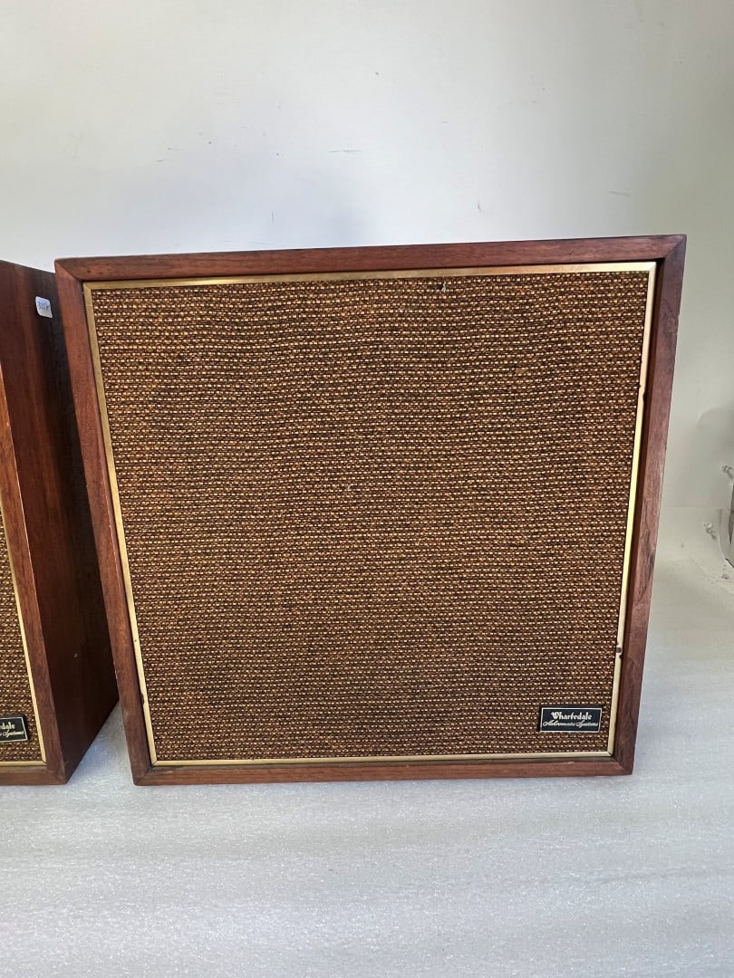 Wharfedale Model W 35 Speakers. (1 of 3)