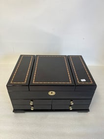 Multi-Drawer Lacquer Jewelry Box.