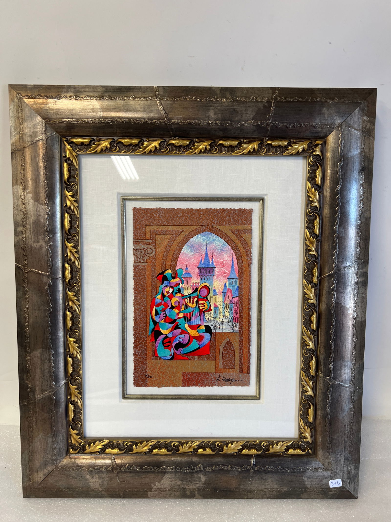 Anatole  Krasnyansky Serigraph in Color. (1 of 5)