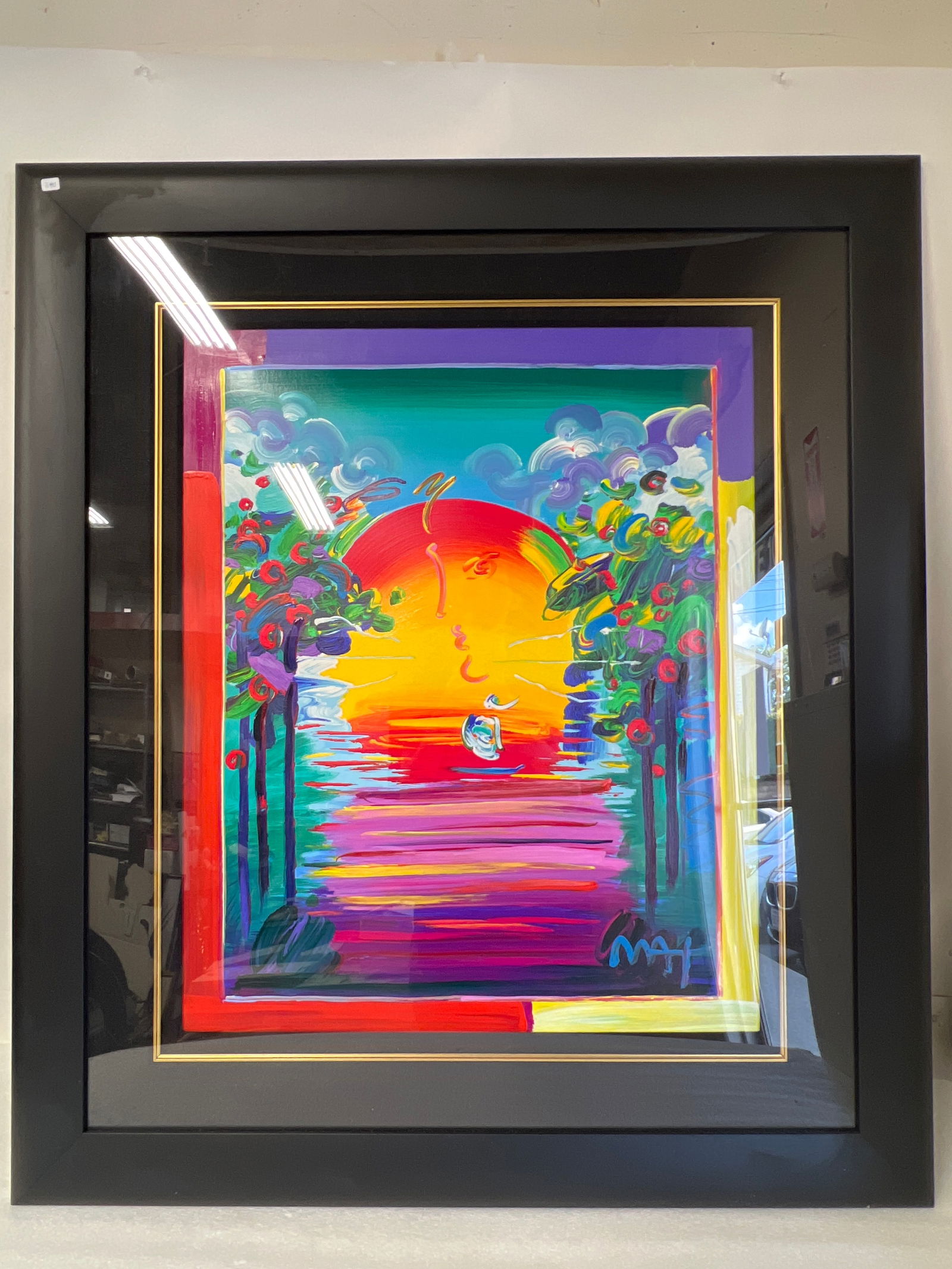 Peter Max Ltd. Ed. Serigraph Sgd. (1 of 6)