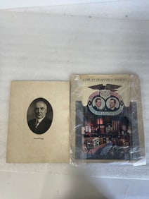 Political Items Harding & 60's Convention Program