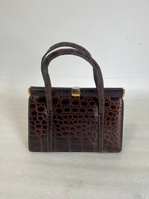 Vintage Deauville Alligator Handbag