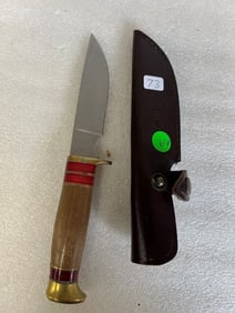 Knife in Sheath.