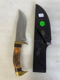 Knife in Sheath The American Bison.