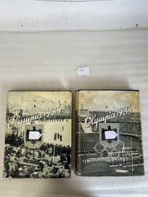 1936 Berlin Olympic Cigarette Card Books(2)