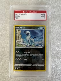 Pokemon 2021 Card Mint 9 Absol Foil