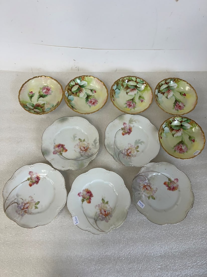 Ginori Italy Bowls (4) & R & S German Plates (5) (1 of 3)