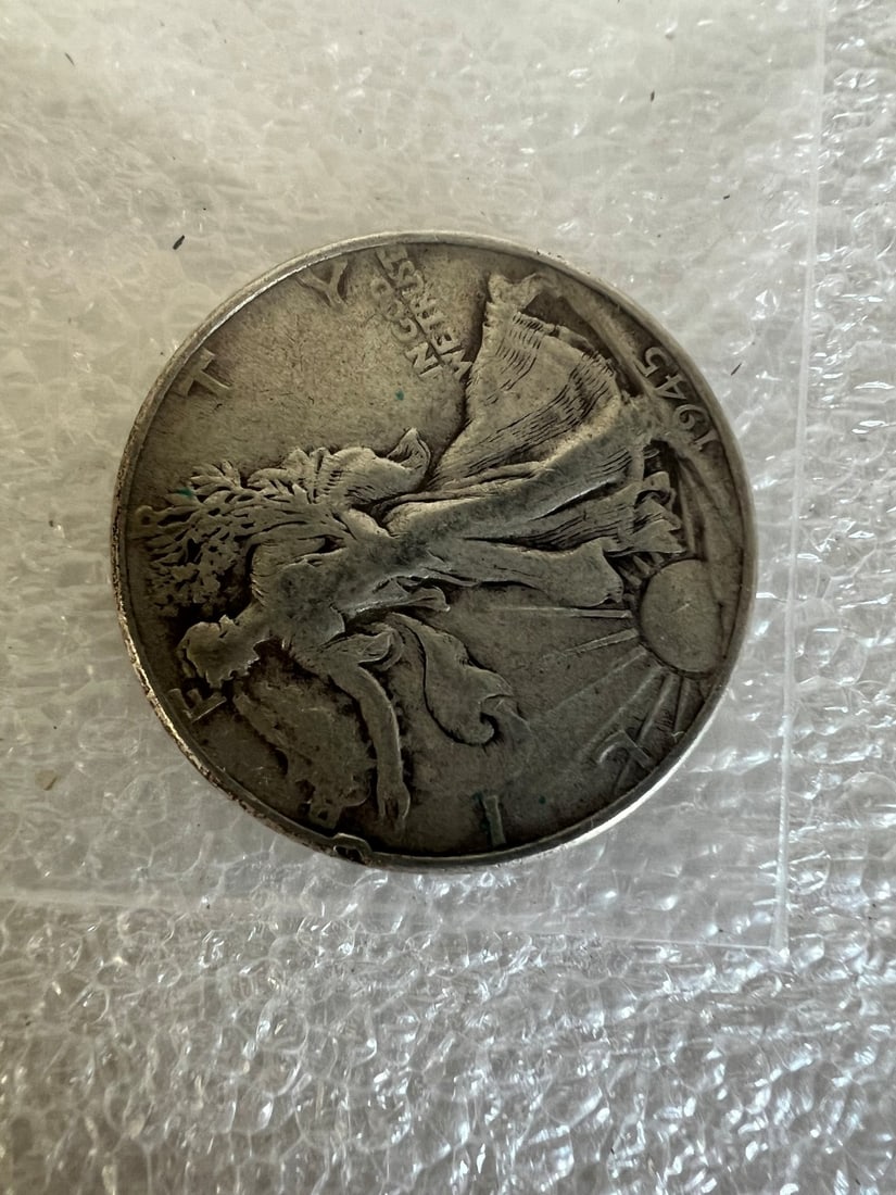 1945 Liberty Half Dollar: As pictured
