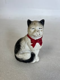 Cast Iron Cat Bank.