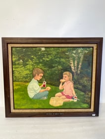 Oil on Board Sgd. Helen Kesse