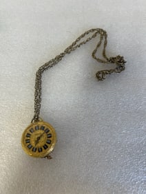 Vintage Lucerne Watch Pendant on Chain