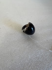Bakelite Horn Art Deco Ring