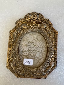 Fancy Easel Back Antique Gilt Frame