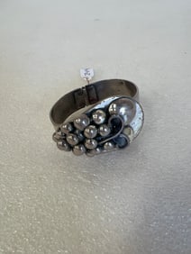 Vintage Bracelet. Hinged. Prob Sterling