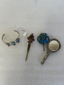 Dealer's Lot of Vintage Jewelry Etc(4)