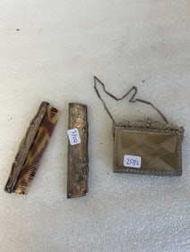 Victorian Comb and Compact.