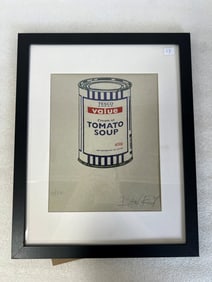 Banksy Sgd. Lithograph. Entitled & #'d