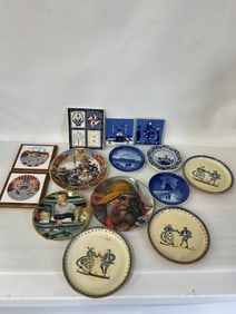 Collectible Plates. Royal Doulton Royal Copenhagen Etc.(14)