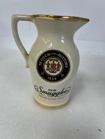 Old Smuggler's Scotch Whiskey Pitcher
