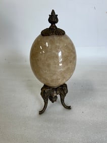 Antique Egg Shape Marble Pc.