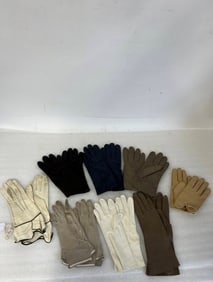 Eight Pr. Vintage Gloves