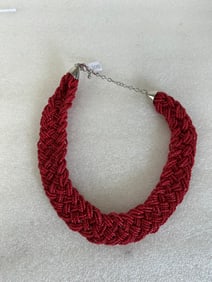 Multi Strand Vintage Coral Necklace