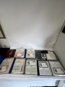 U. S. First Day Covers. 7 Albums