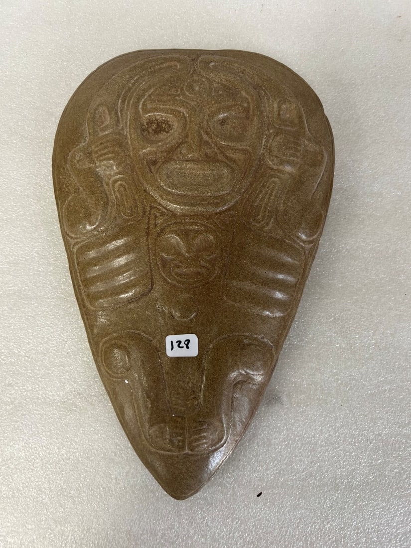 Stone Ceremonial Axe Taino (1 of 2)