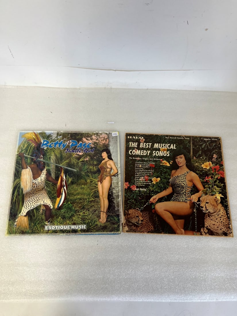 Betty Page Jungle Girl Record: As pictured
