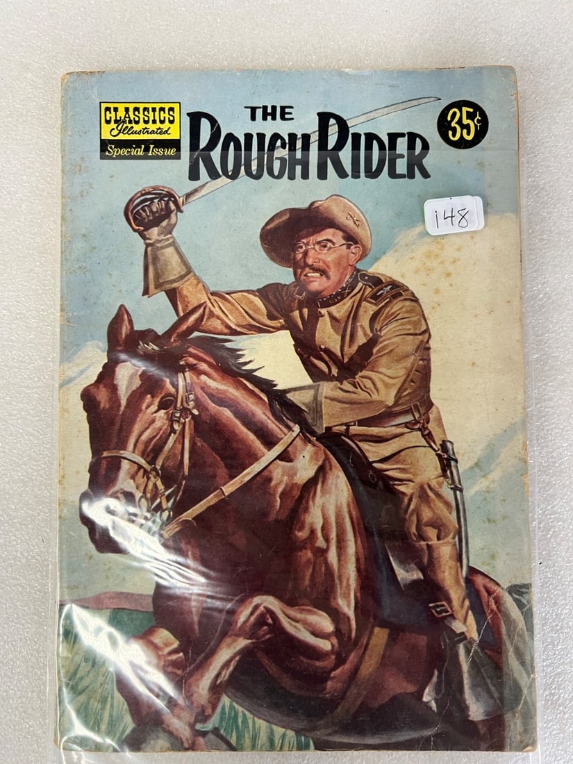 Classics Illustrated Rough Rider Comic Book (1 of 2)