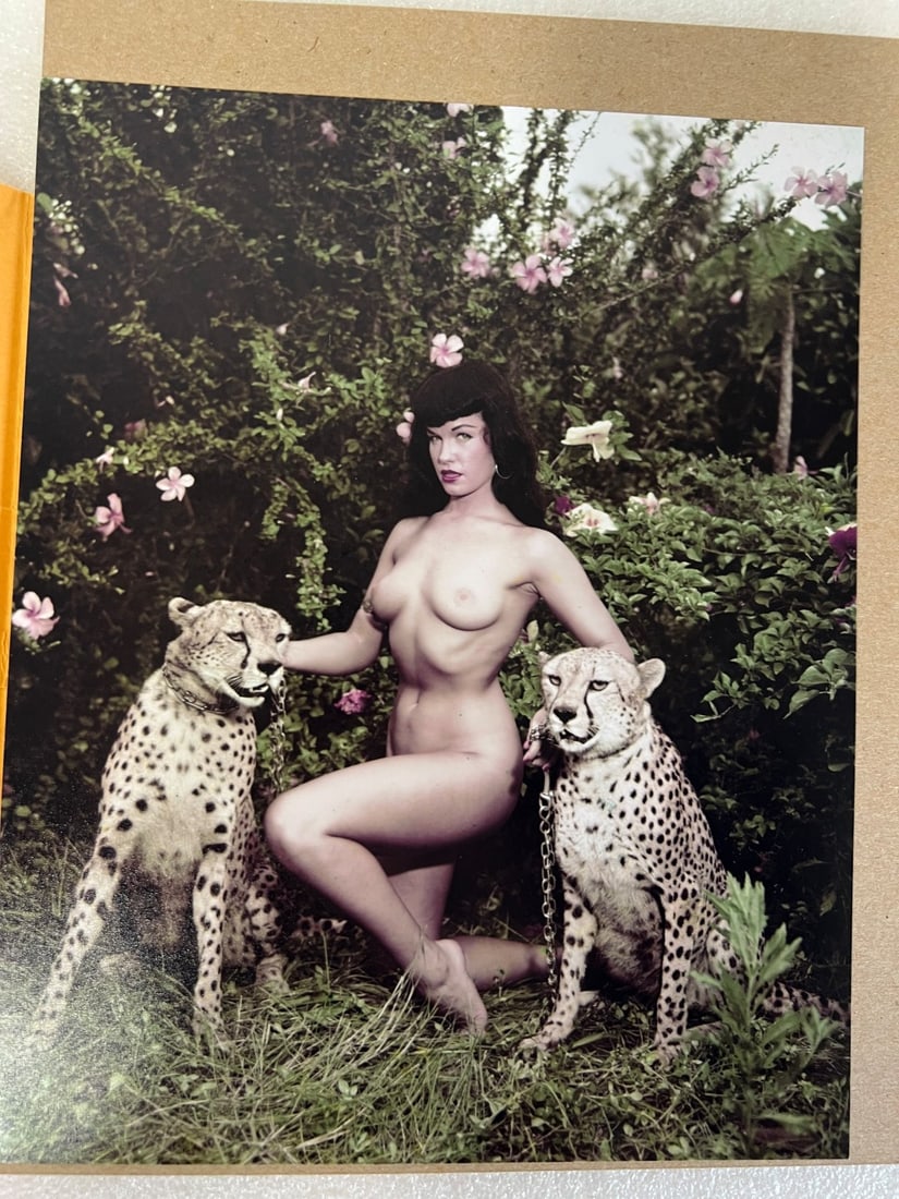 Bettie Page Photo Africa U.S.A.: Shot in 1954. 10 inches x 8 inches
