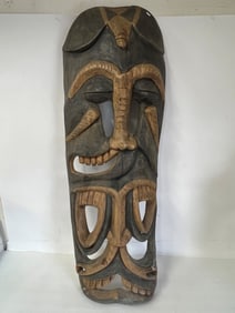 Oversized Vintage African Mask