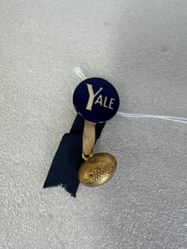 Yale Football Pin Back