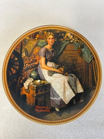 Knowles Rockwell Rediscovered women Plate
