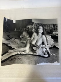 Ruth Anderson Oversized Bunny Yeager Photo Sgd.