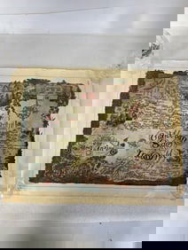 Lithographed Map. Don Roberto Carribean