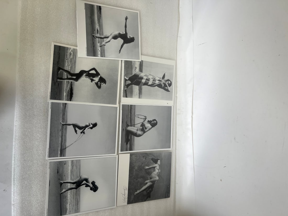 Bunny Yeager Photographs (7) One signed (1 of 3)