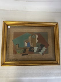 Severini Mixed Media Artwork Framed