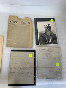Old West Ephemera. (6)