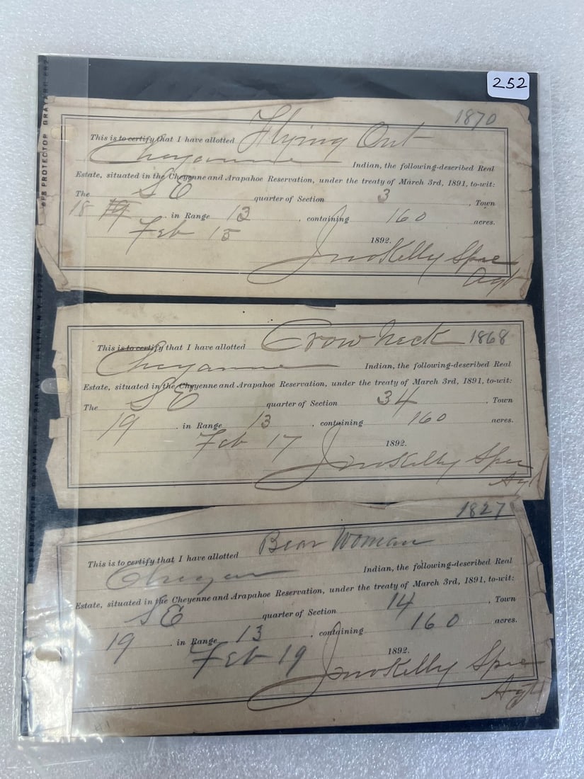 Indian Reservation Documents & Others (5) (1 of 1)