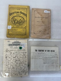 19th C. Ephemera. (4)