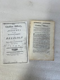 The Chriftian History 1744 Original.