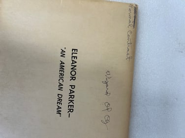 Wizard of Oz Printed Script.