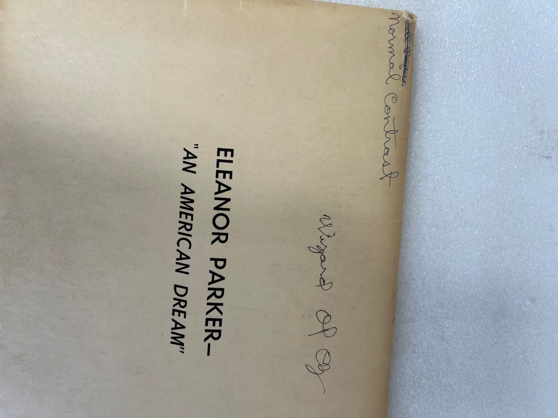 Wizard of Oz Printed Script.: As pictured