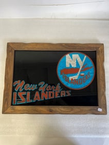 1970's-80's Islanders Hockey Team Mirror