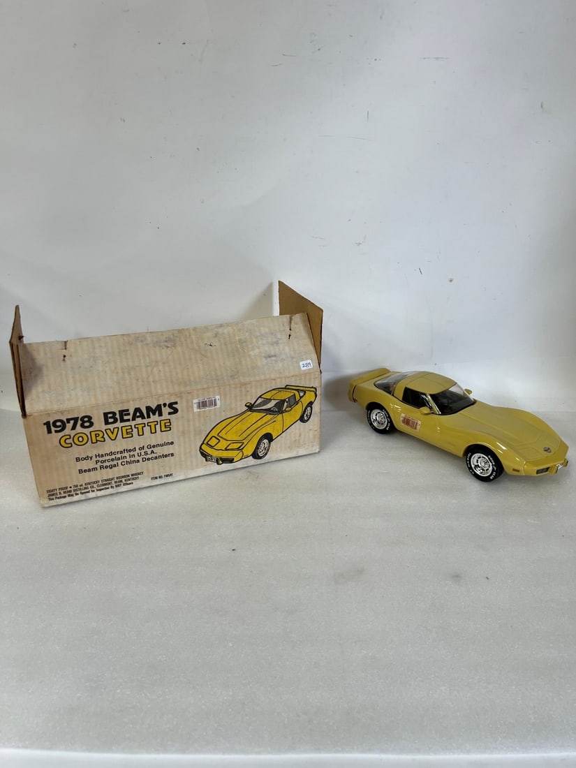 Jim Beam Corvette Decanter (1 of 1)