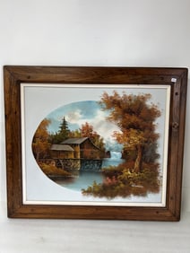 Large Mill House Painting