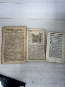 Chriftian History 1744. Gentleman's Magazine 1765 Etc.