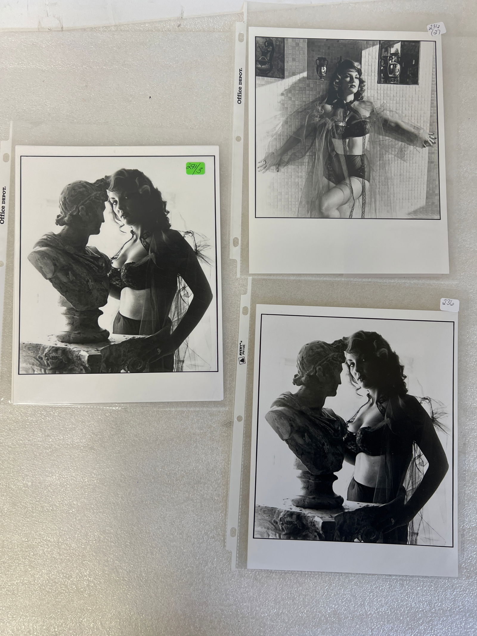 Bunny Yeager Pinup Photos (5): As Pictured 10" by 8"